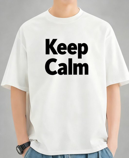 CirclePrint Men's Cotton Crew Neck All-Over Graphic Tee